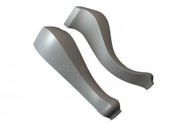 Legs (NJ_0675) 3D model for CNC machine